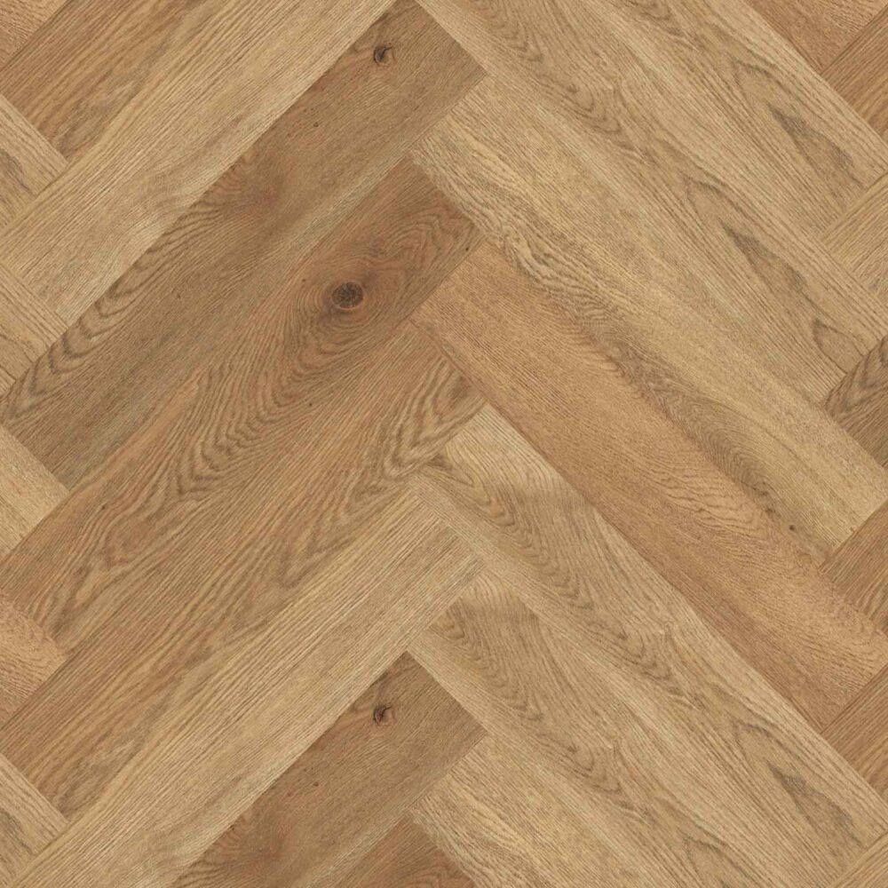 Honey Oak Herringbone - hybrid herringbone